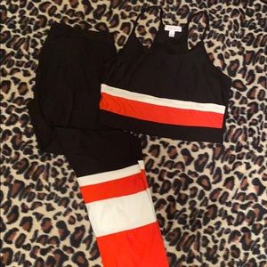 Crop Top & Leggings Set